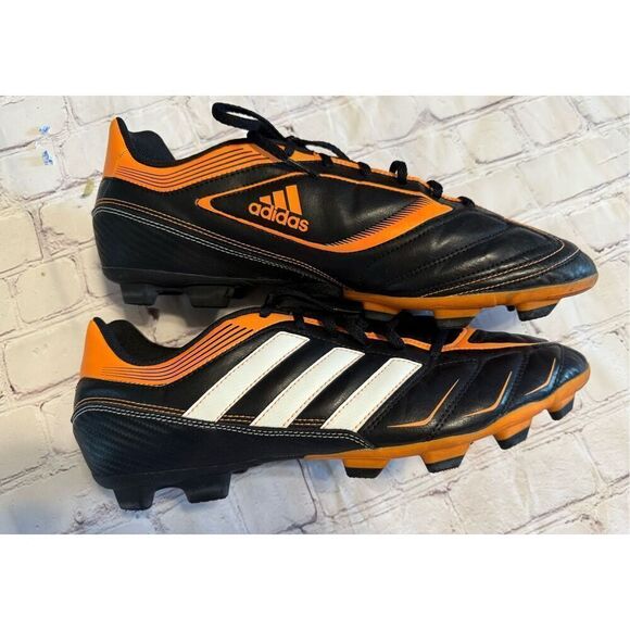 Adidas Men\'s Sz 13 Ezeiro III TRX FG Soccer Cleats Black Orange Outdoor Athletic main image 12